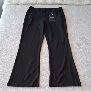 New Libin Women's Elegant Black Flare Pants 8
